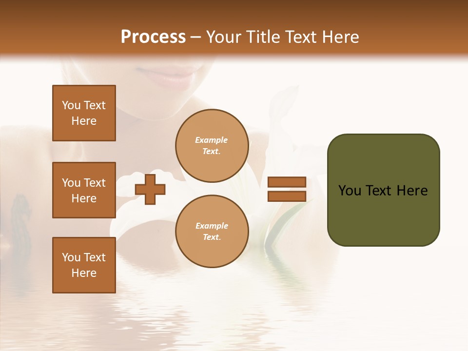Pretty Flower Wellness PowerPoint Template