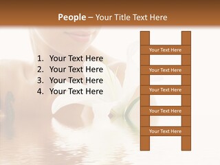 Pretty Flower Wellness PowerPoint Template