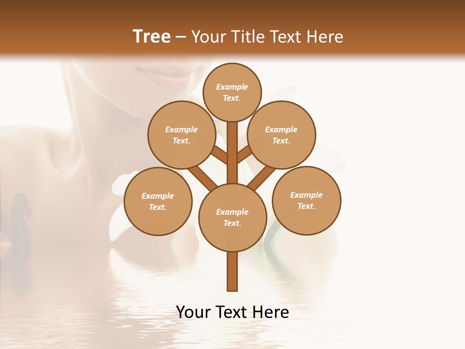 Pretty Flower Wellness PowerPoint Template