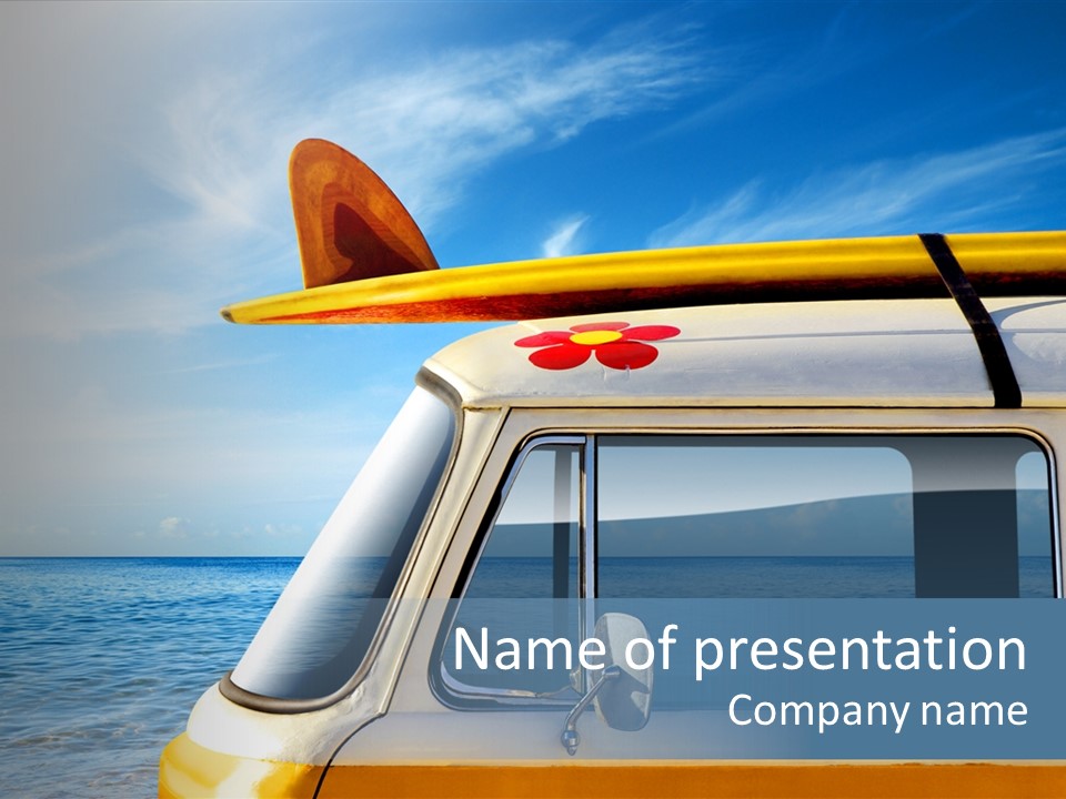 Summer Profile Surf PowerPoint Template