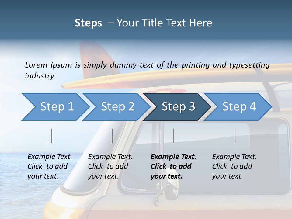 Summer Profile Surf PowerPoint Template