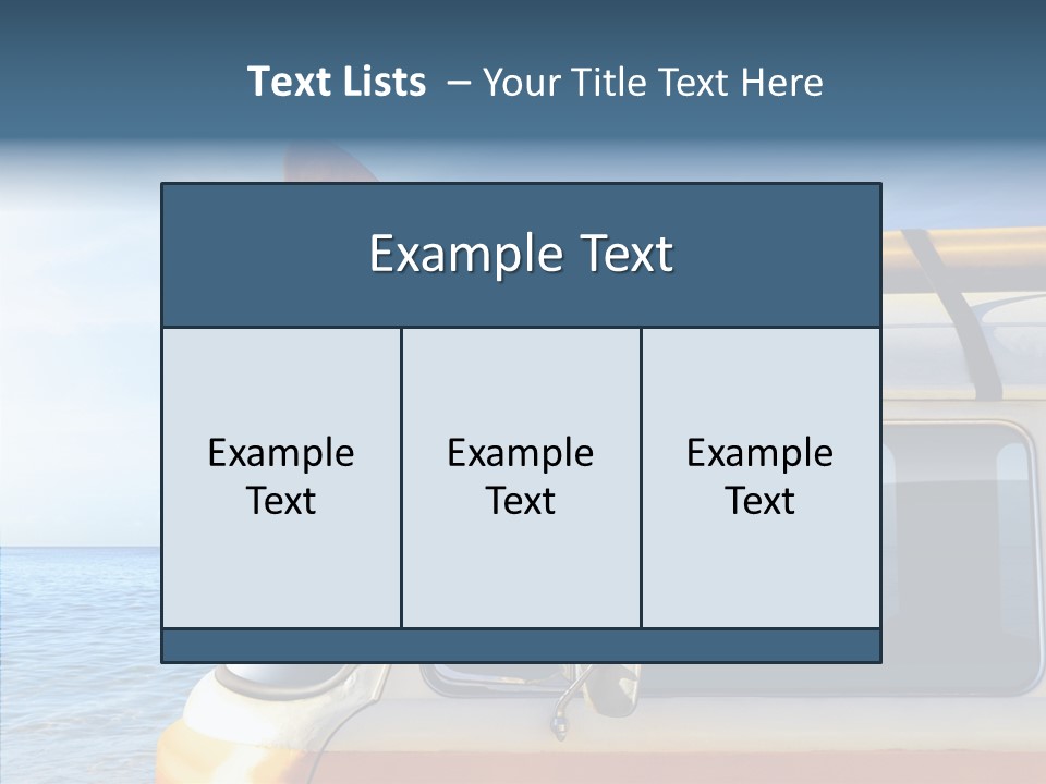 Summer Profile Surf PowerPoint Template