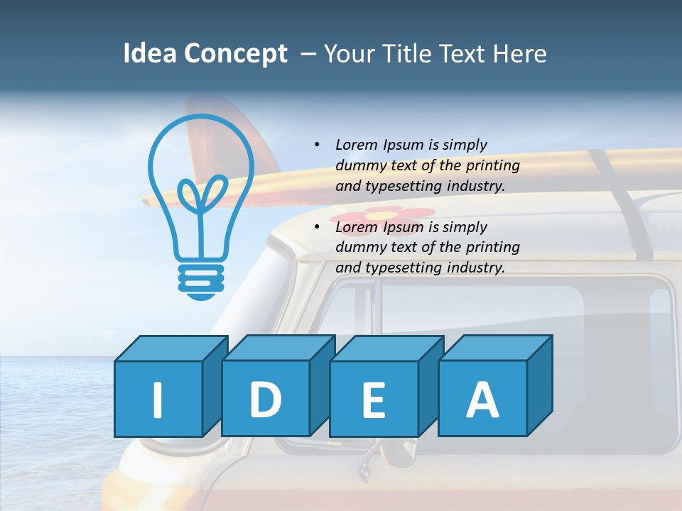 Summer Profile Surf PowerPoint Template