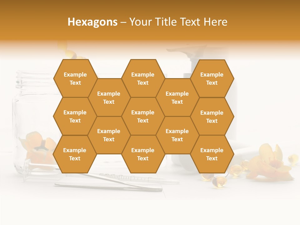Medical Capsules Container PowerPoint Template