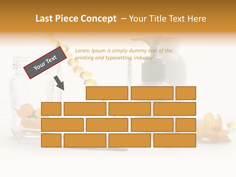 Medical Capsules Container PowerPoint Template
