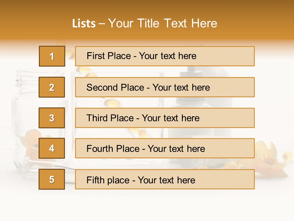 Medical Capsules Container PowerPoint Template