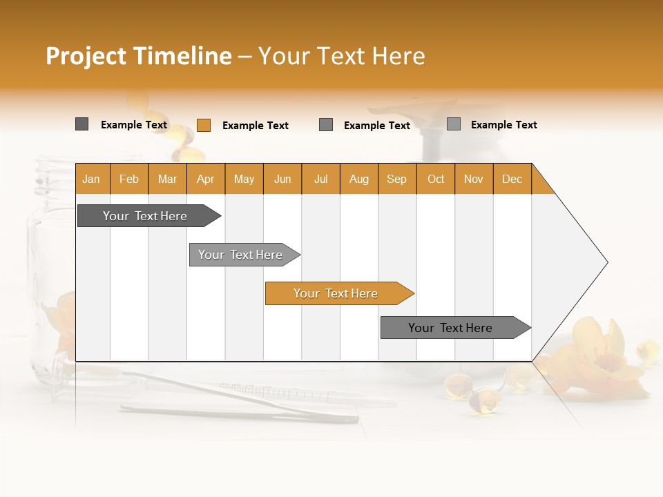 Medical Capsules Container PowerPoint Template
