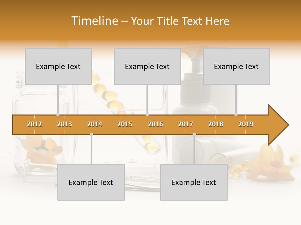 Medical Capsules Container PowerPoint Template