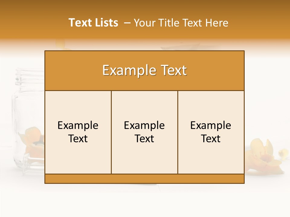 Medical Capsules Container PowerPoint Template