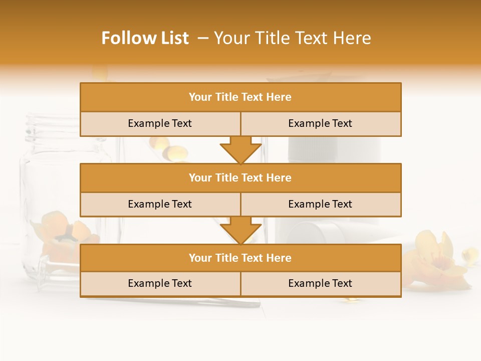 Medical Capsules Container PowerPoint Template