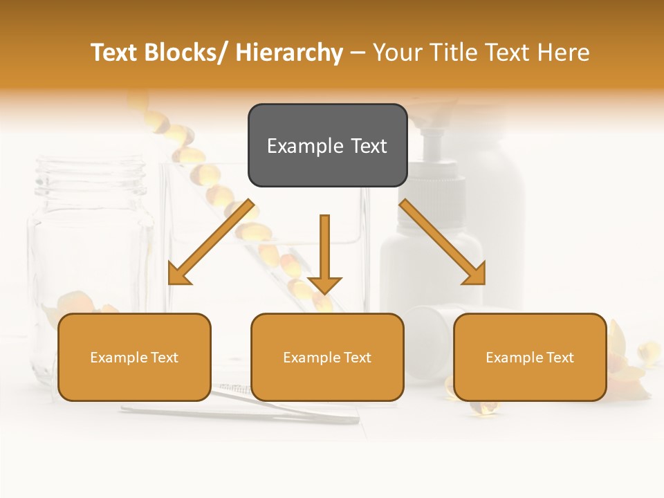 Medical Capsules Container PowerPoint Template