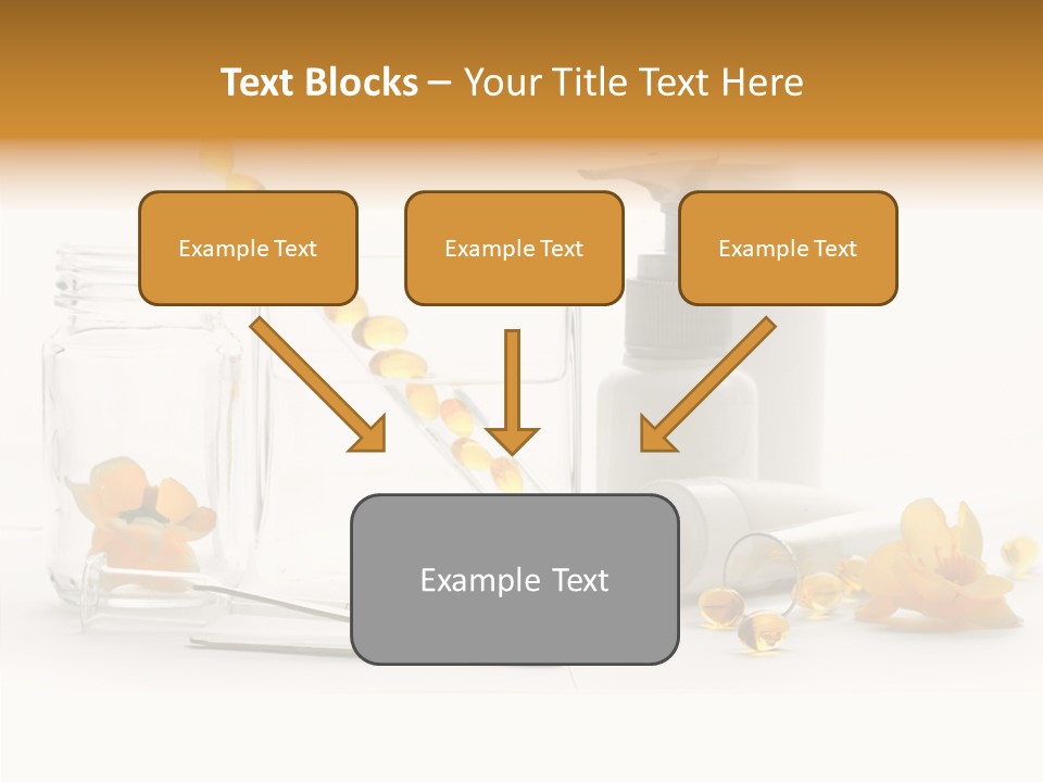 Medical Capsules Container PowerPoint Template