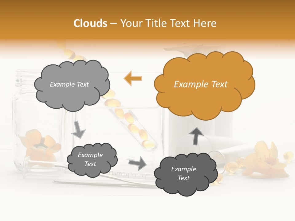 Medical Capsules Container PowerPoint Template
