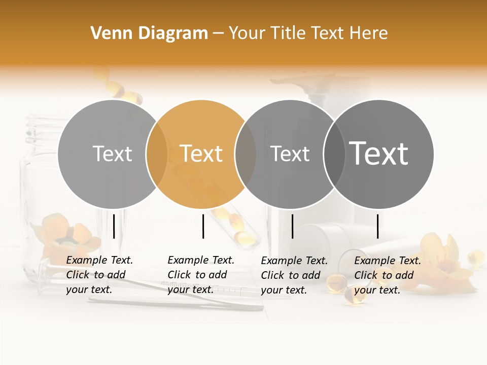 Medical Capsules Container PowerPoint Template