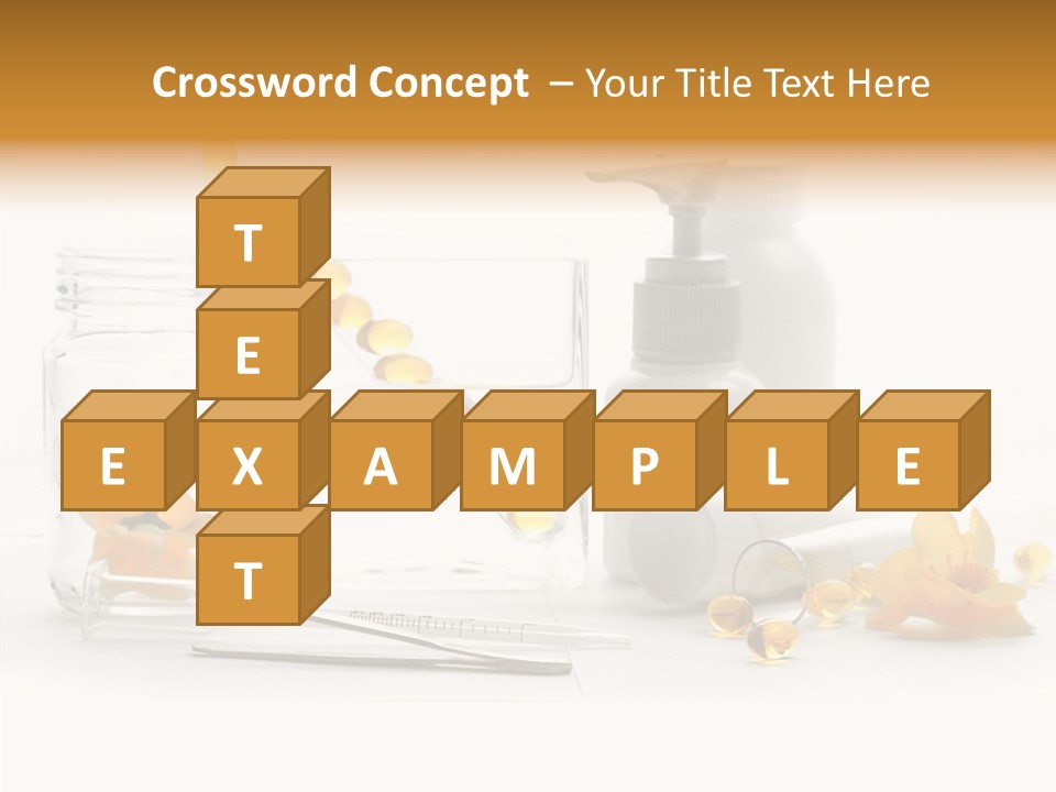 Medical Capsules Container PowerPoint Template