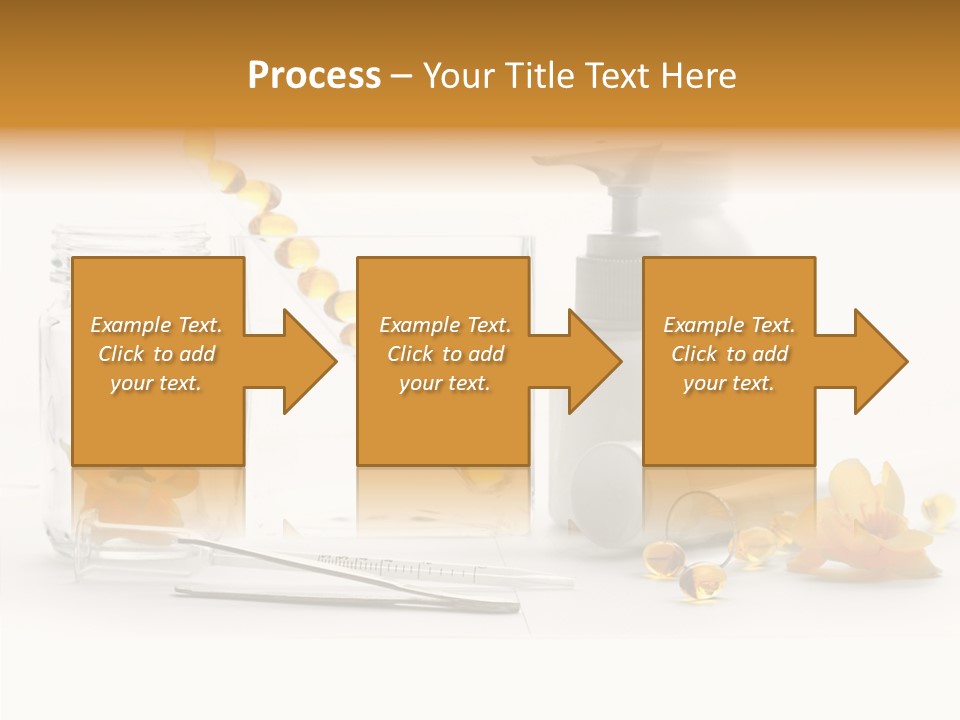 Medical Capsules Container PowerPoint Template