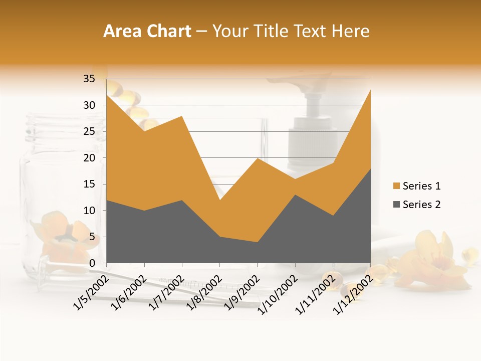 Medical Capsules Container PowerPoint Template