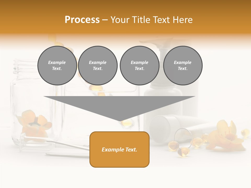 Medical Capsules Container PowerPoint Template