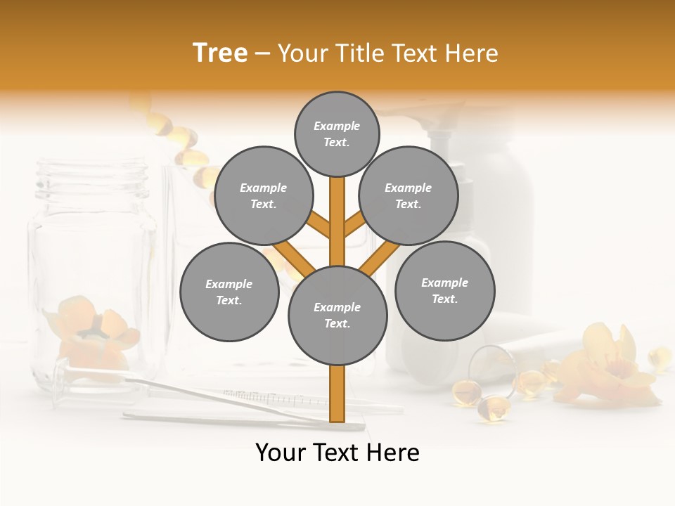 Medical Capsules Container PowerPoint Template