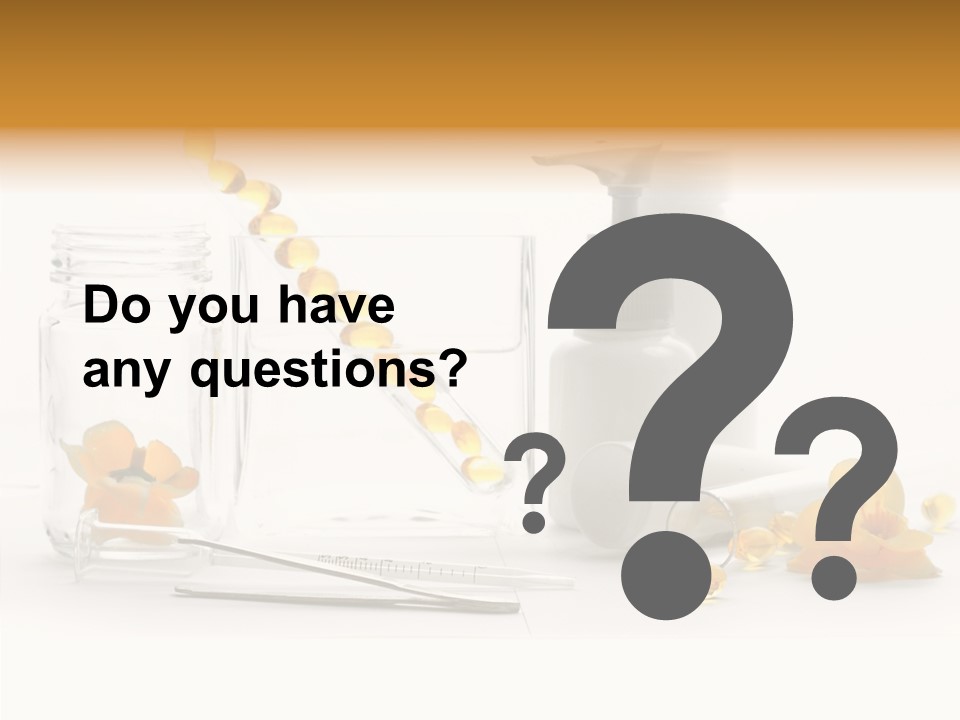 Medical Capsules Container PowerPoint Template