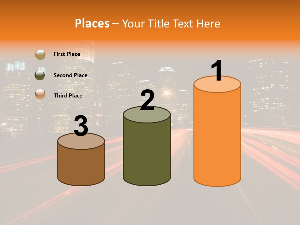 Service Building City PowerPoint Template