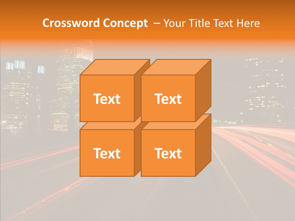 Service Building City PowerPoint Template