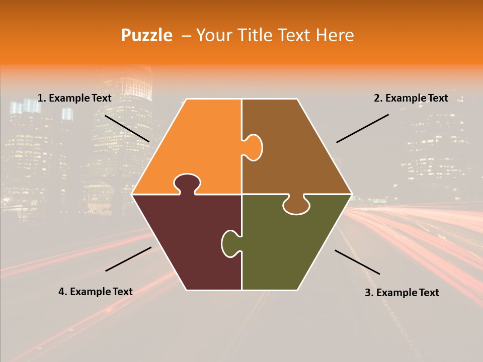 Service Building City PowerPoint Template