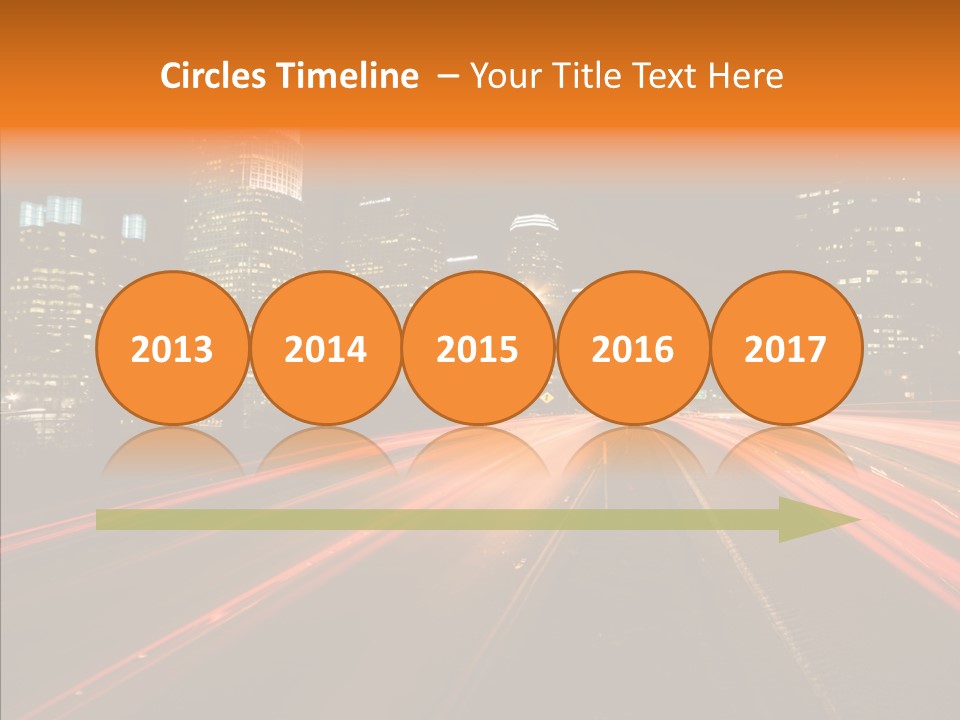 Service Building City PowerPoint Template