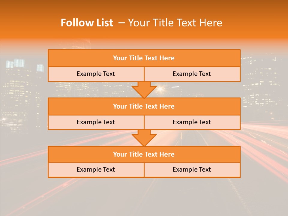 Service Building City PowerPoint Template