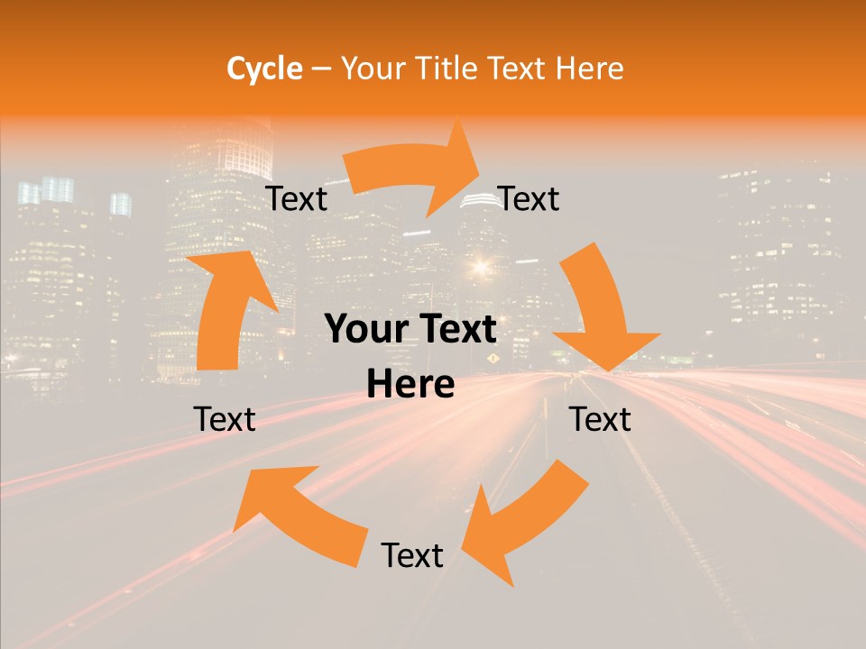 Service Building City PowerPoint Template