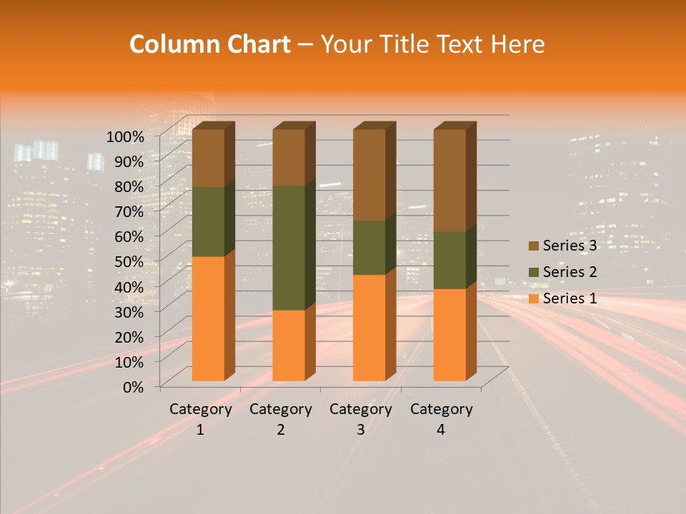 Service Building City PowerPoint Template