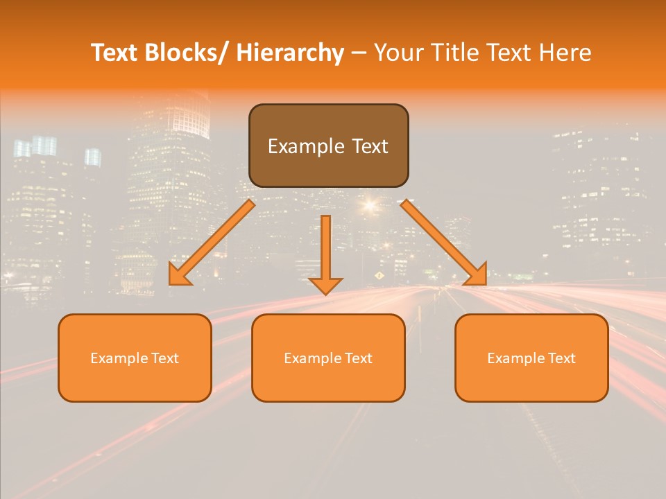 Service Building City PowerPoint Template