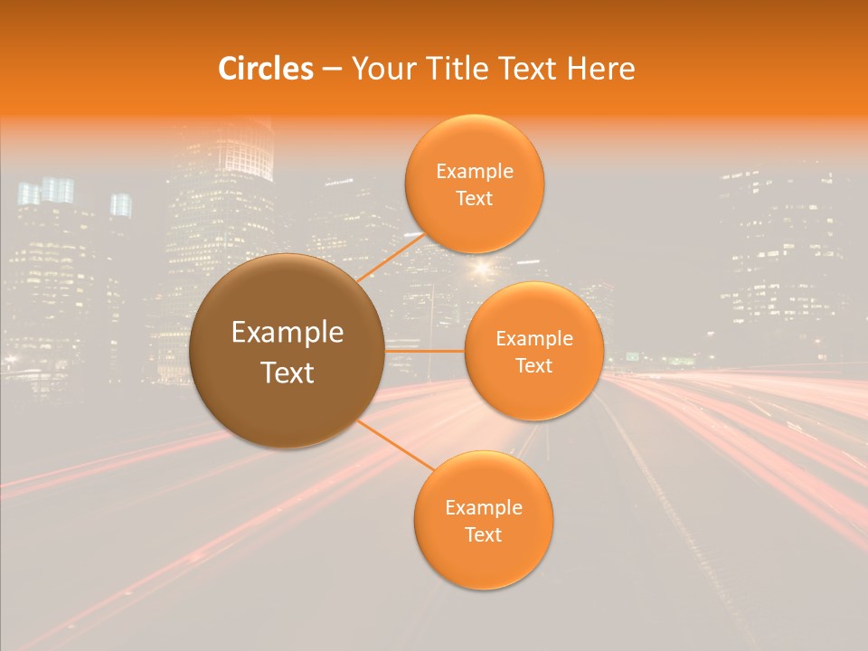 Service Building City PowerPoint Template