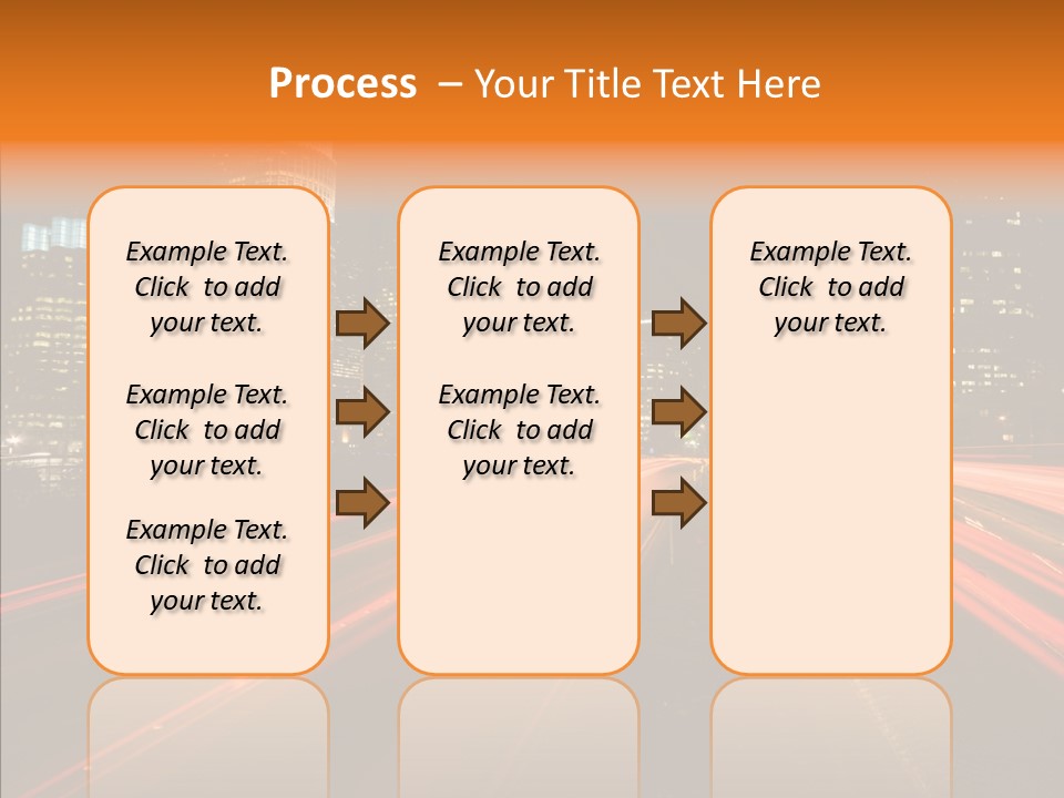 Service Building City PowerPoint Template
