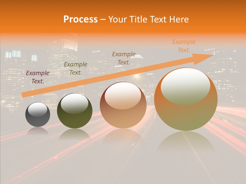 Service Building City PowerPoint Template