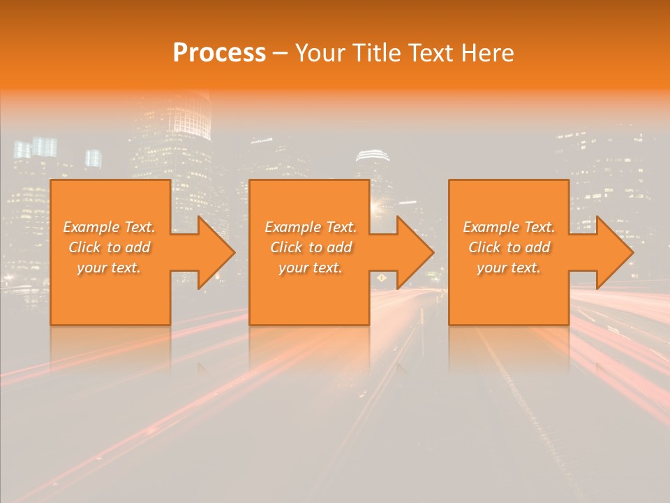Service Building City PowerPoint Template