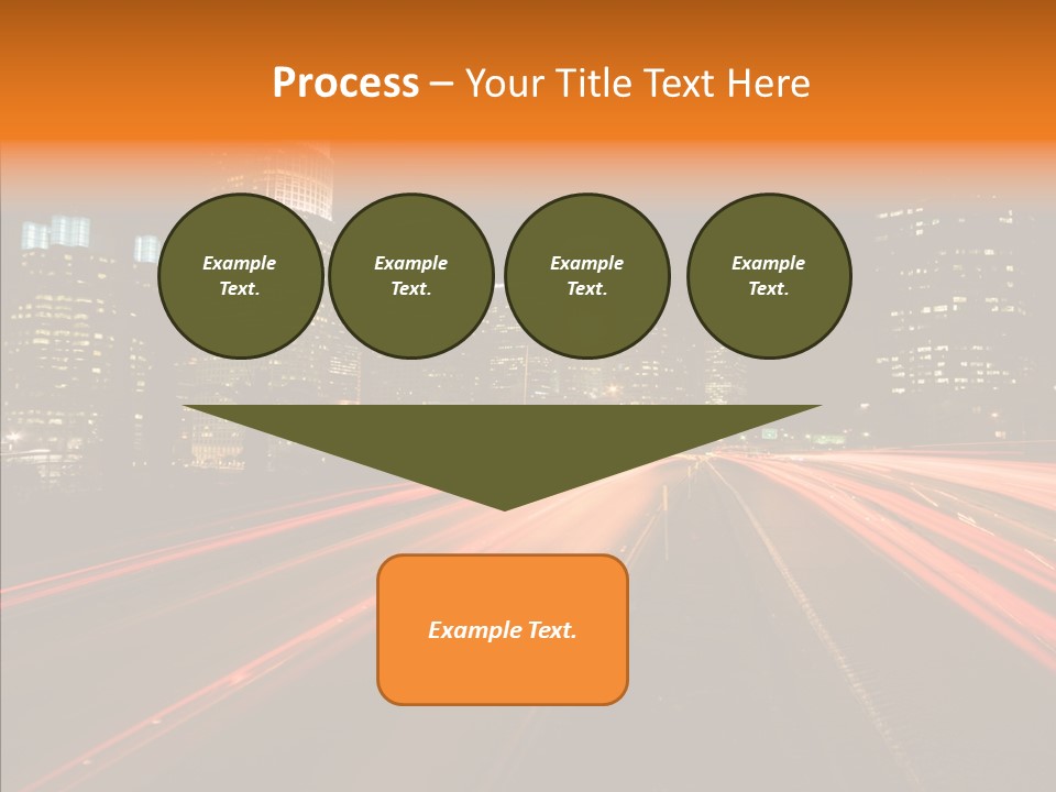 Service Building City PowerPoint Template