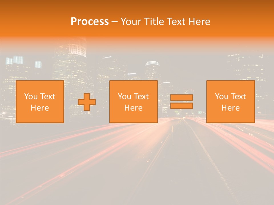 Service Building City PowerPoint Template