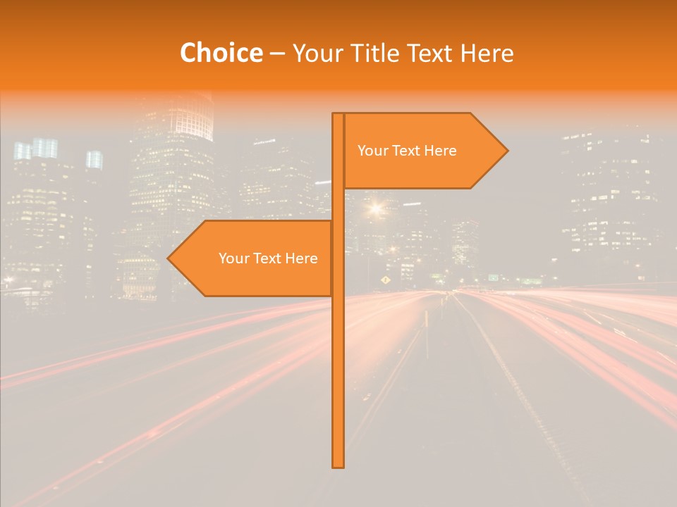 Service Building City PowerPoint Template
