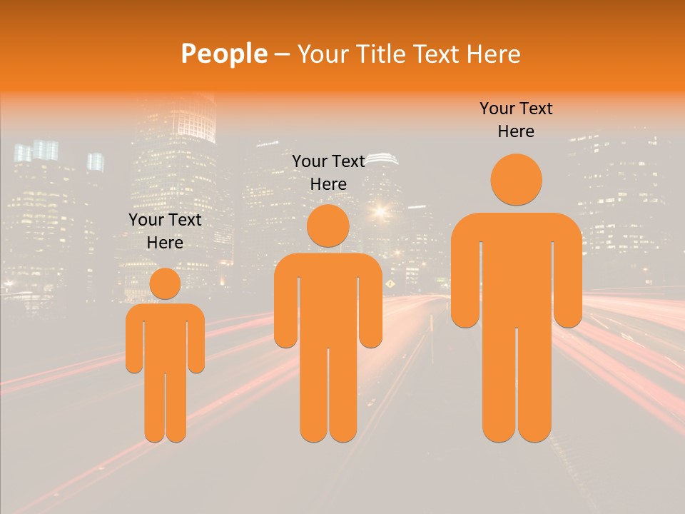 Service Building City PowerPoint Template