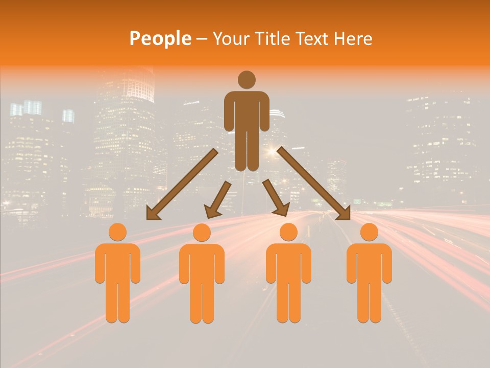 Service Building City PowerPoint Template