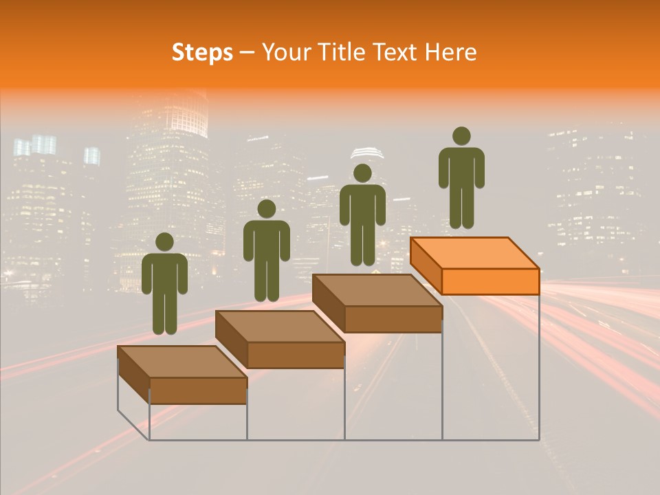 Service Building City PowerPoint Template