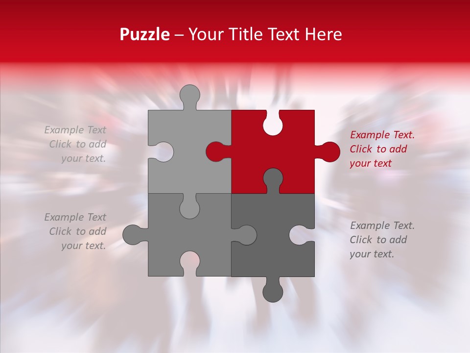 Illustration Of A Crowd Of People PowerPoint Template