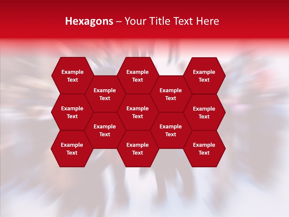 Illustration Of A Crowd Of People PowerPoint Template