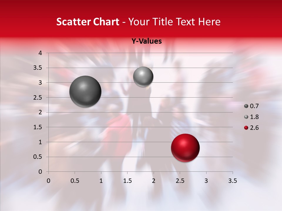 Illustration Of A Crowd Of People PowerPoint Template