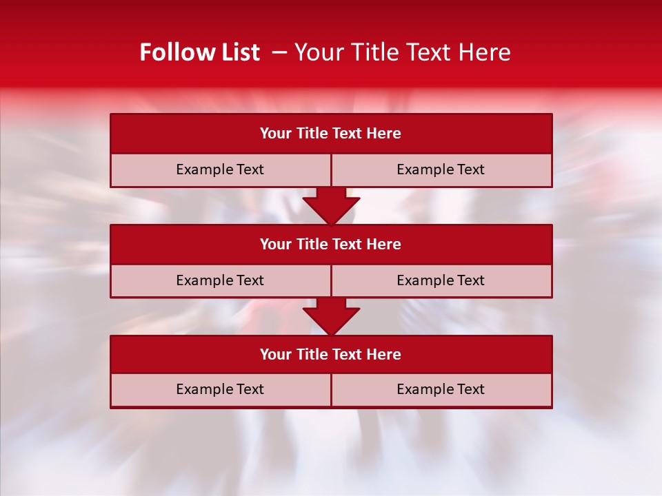 Illustration Of A Crowd Of People PowerPoint Template