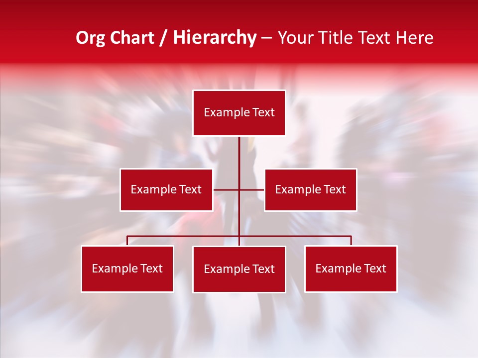 Illustration Of A Crowd Of People PowerPoint Template