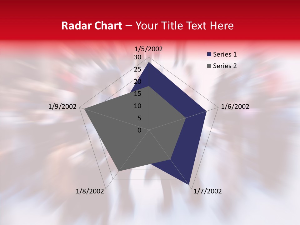 Illustration Of A Crowd Of People PowerPoint Template