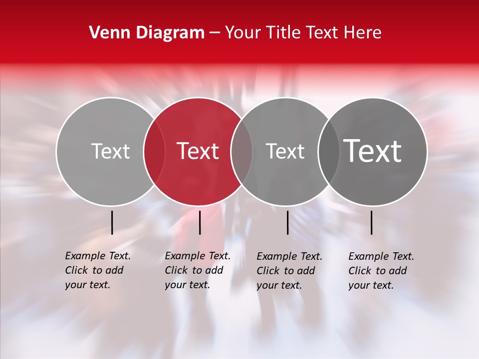 Illustration Of A Crowd Of People PowerPoint Template