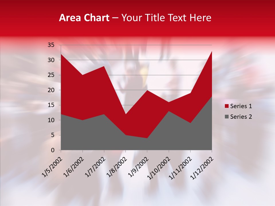 Illustration Of A Crowd Of People PowerPoint Template